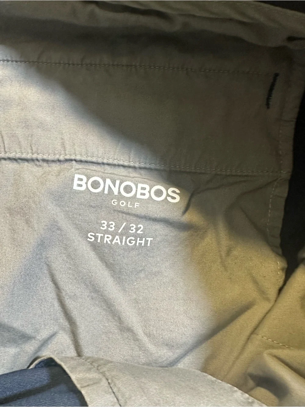 Bonobos Golf Straight Fit Pants 33x32 Navy Performance Stretch Men’s